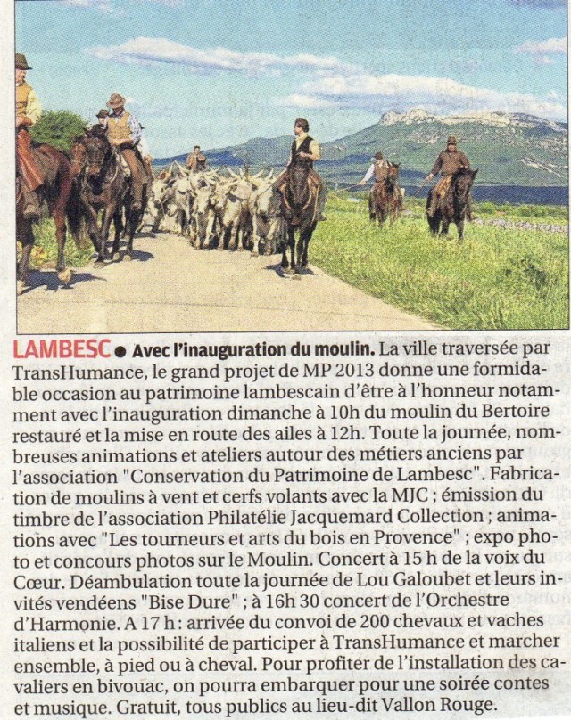 La Provence26-05-13
