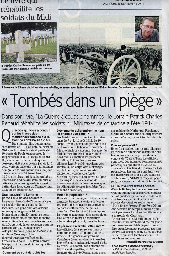 Interview P.C. Renaud M.L. 28.09.2104-1