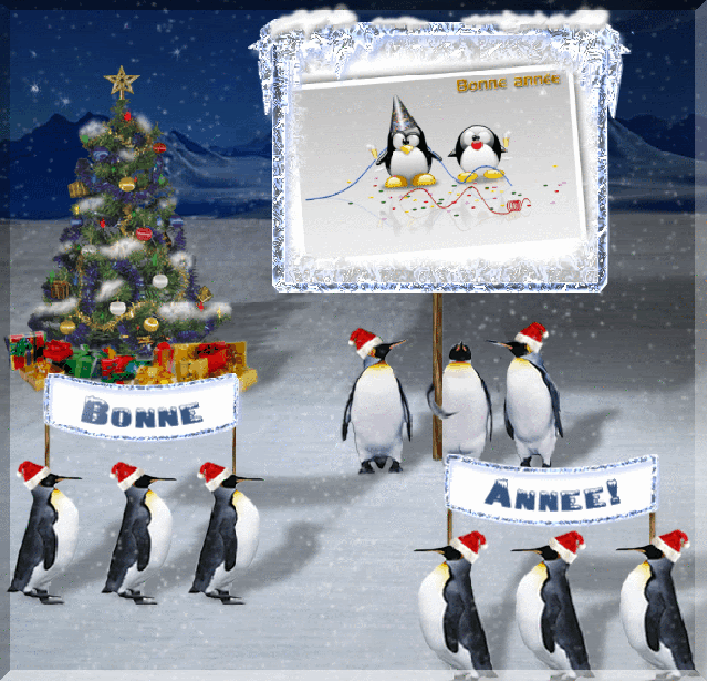 Gif animé Bonne année